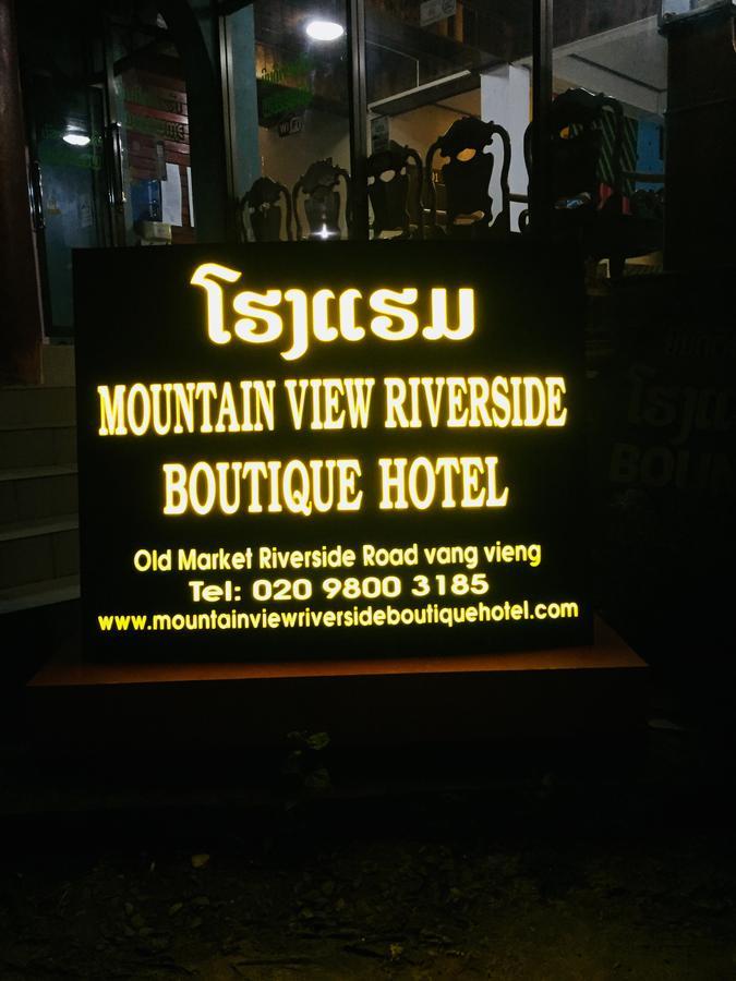 Mountainview Riverside Boutique Hotel Vang Vieng Exteriér fotografie