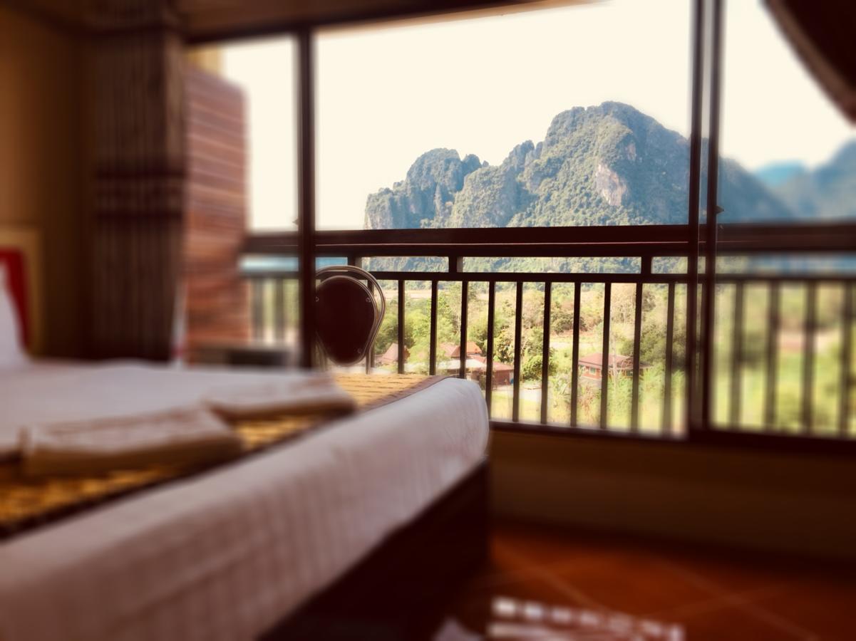 Mountainview Riverside Boutique Hotel Vang Vieng Exteriér fotografie