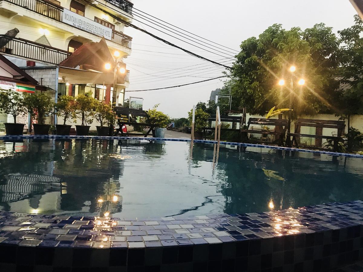 Mountainview Riverside Boutique Hotel Vang Vieng Exteriér fotografie