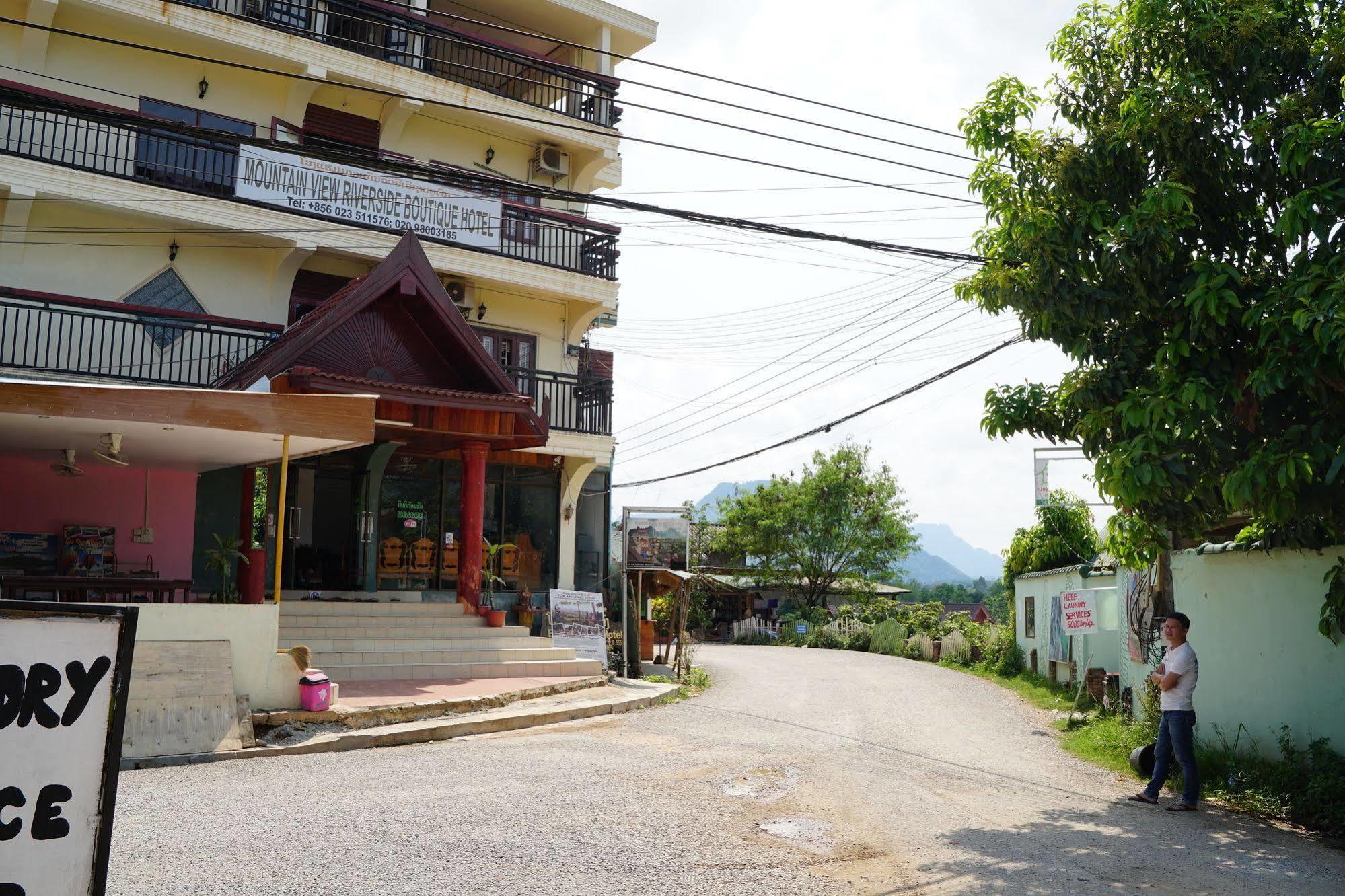 Mountainview Riverside Boutique Hotel Vang Vieng Exteriér fotografie