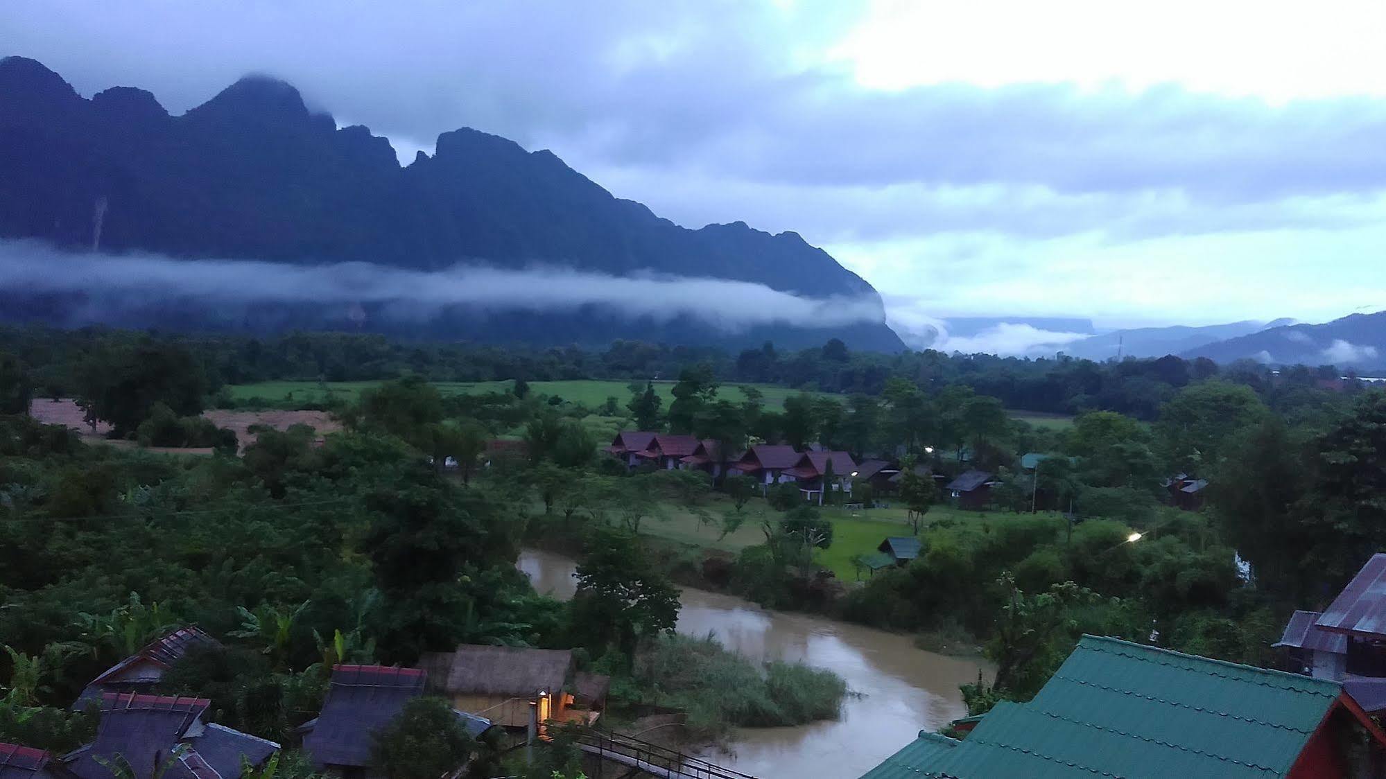 Mountainview Riverside Boutique Hotel Vang Vieng Exteriér fotografie