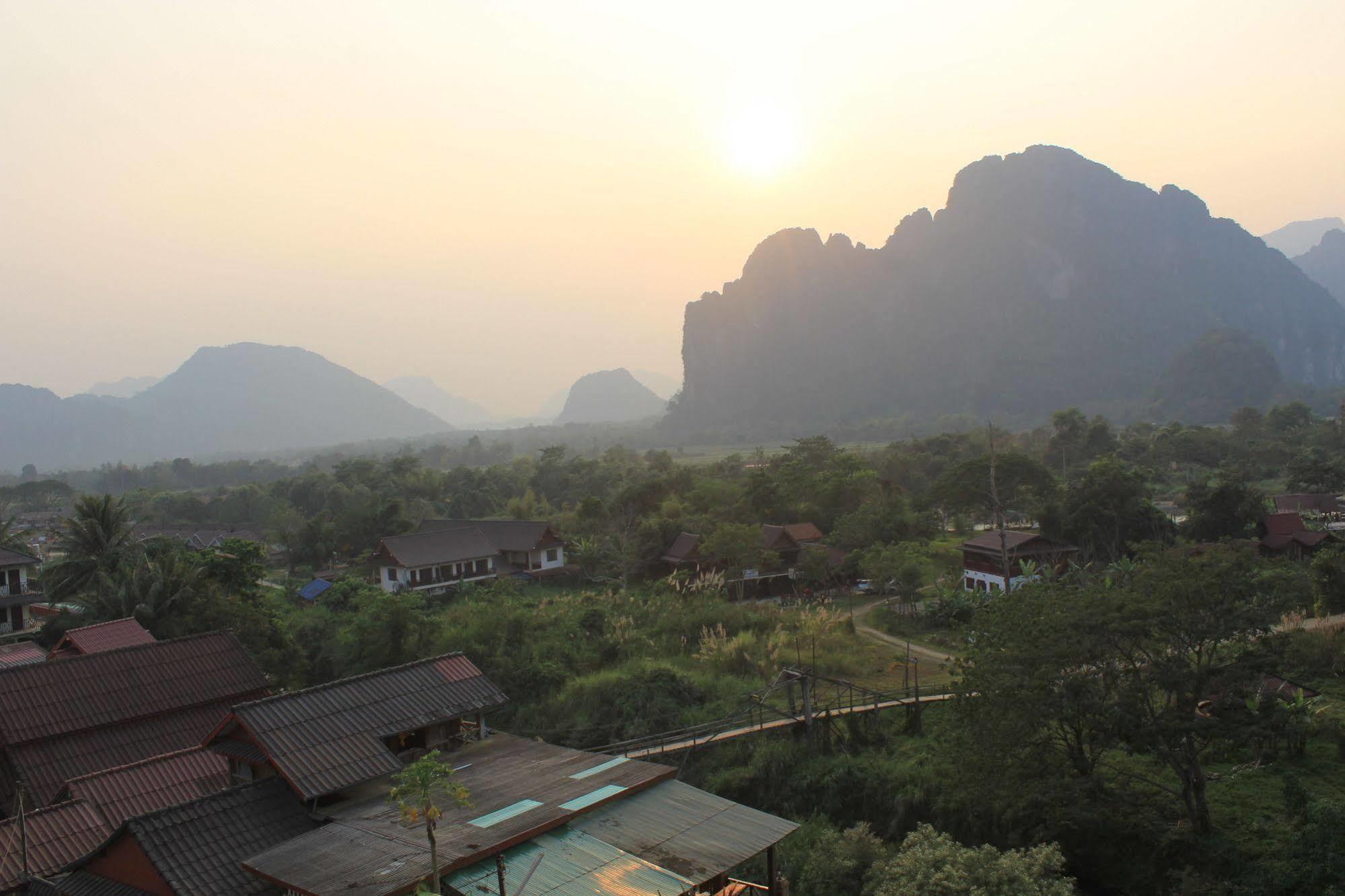 Mountainview Riverside Boutique Hotel Vang Vieng Exteriér fotografie