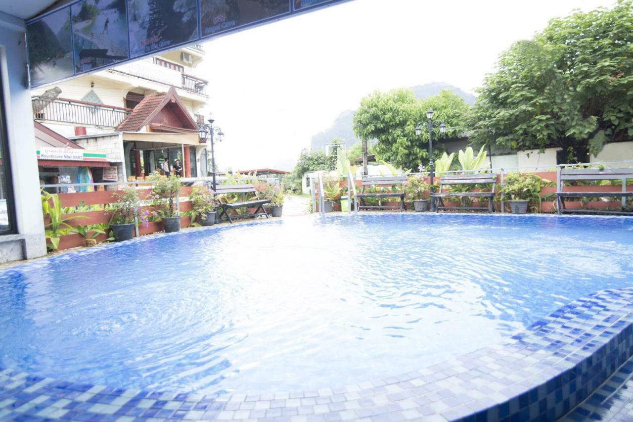 Mountainview Riverside Boutique Hotel Vang Vieng Exteriér fotografie