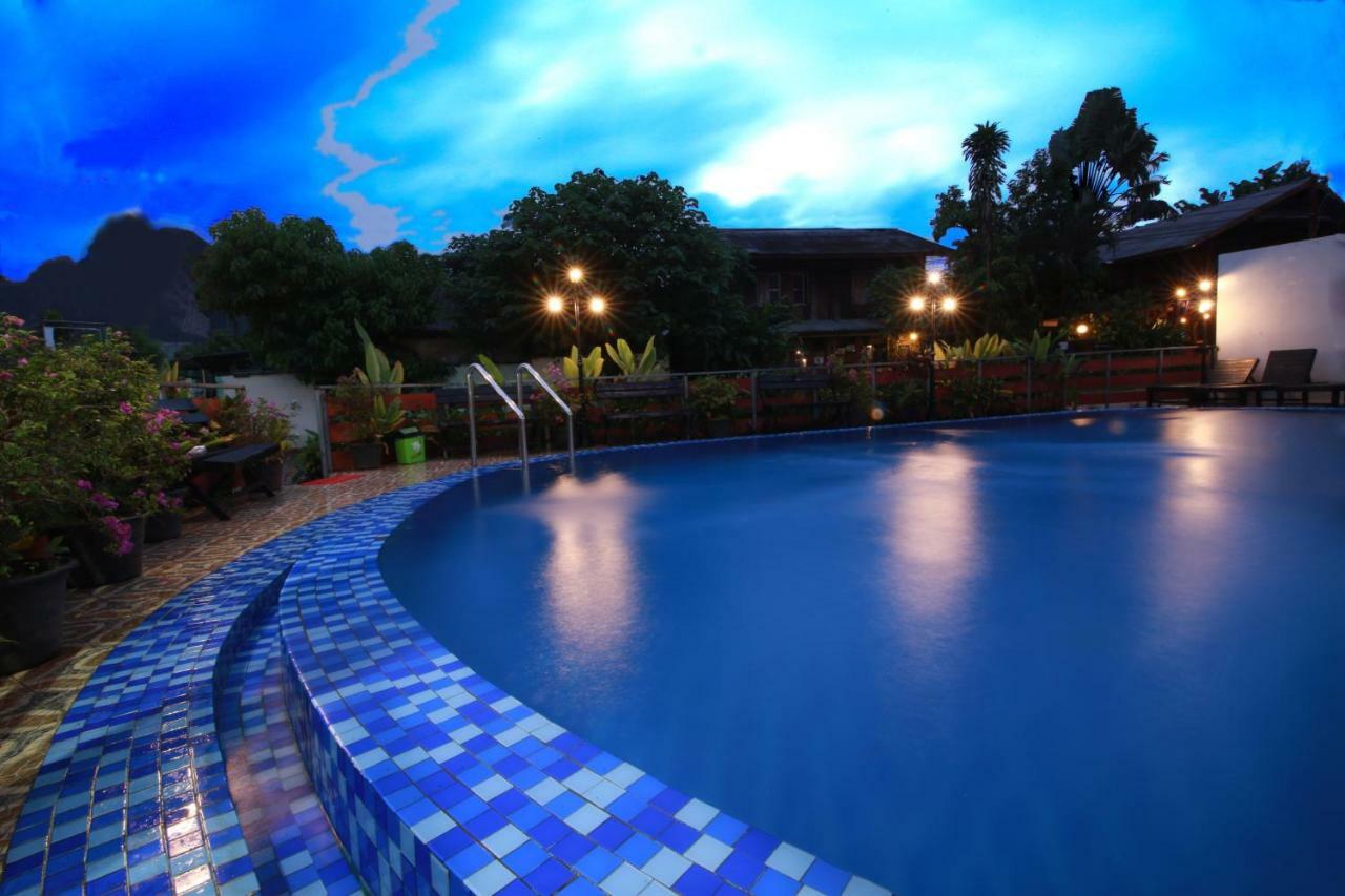 Mountainview Riverside Boutique Hotel Vang Vieng Exteriér fotografie
